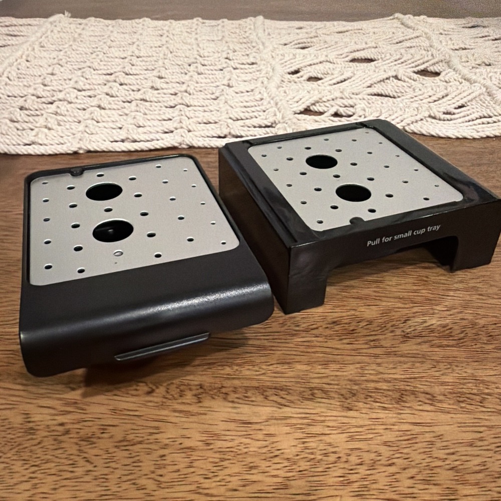 Mr. Coffee Cafe Barista BVMC-ECMP1000 Drip Trays Grid Lid Cup Height Adjust Tray